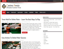 Tablet Screenshot of casino-bonis.com